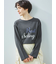 ロゴ刺繍アソートロングTシャツ