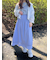 袖口フリルメロウロゴプリントロンT