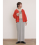袖口フリルメロウロゴプリントロンT