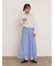 2WAYシャーリングスカート
