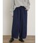 裾タックパンツ