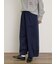 裾タックパンツ