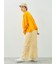 ミニ裏毛ブロッキングショートスウェット