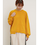 ミニ裏毛ブロッキングショートスウェット
