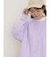 ミニ裏毛ブロッキングショートスウェット