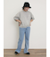 ミニ裏毛ブロッキングショートスウェット