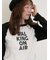 シアーラグランロゴTシャツ