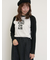 シアーラグランロゴTシャツ