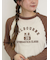 シアーラグランロゴTシャツ