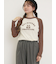 シアーラグランロゴTシャツ