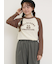 シアーラグランロゴTシャツ