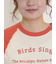 シアーラグランロゴTシャツ