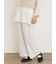 【M/Lサイズ】ドット柄ストレートパンツ