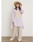 【M/Lサイズ】ドット柄ストレートパンツ