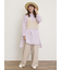 【M/Lサイズ】ドット柄ストレートパンツ