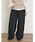 【M/Lサイズ】ドット柄ストレートパンツ