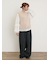 【M/Lサイズ】ドット柄ストレートパンツ