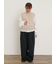 【M/Lサイズ】ドット柄ストレートパンツ