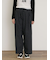 【M/Lサイズ】ドット柄ストレートパンツ