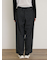 【M/Lサイズ】ドット柄ストレートパンツ