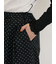 【M/Lサイズ】ドット柄ストレートパンツ