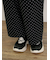 【M/Lサイズ】ドット柄ストレートパンツ