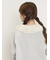 【ゆべし×Samansa Mos2】襟取り外しブラウス