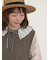 【ゆべし×Samansa Mos2】襟取り外しブラウス