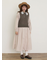 【ゆべし×Samansa Mos2】襟取り外しブラウス