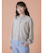 【ゆべし×Samansa Mos2】ブローチ付2WAYニット