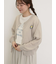 【ゆべし×Samansa Mos2】ブローチ付2WAYニット