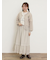 【ゆべし×Samansa Mos2】ブローチ付2WAYニット