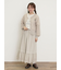 【ゆべし×Samansa Mos2】ブローチ付2WAYニット