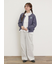 【ゆべし×Samansa Mos2】ブローチ付2WAYニット