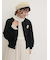 【ゆべし×Samansa Mos2】ブローチ付2WAYニット