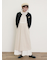 【ゆべし×Samansa Mos2】ブローチ付2WAYニット
