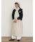 【ゆべし×Samansa Mos2】ブローチ付2WAYニット