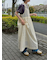 【ゆべし×Samansa Mos2】インナー付キャミワンピース
