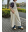 【ゆべし×Samansa Mos2】インナー付キャミワンピース