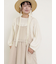 【ゆべし×Samansa Mos2】インナー付キャミワンピース