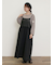 【ゆべし×Samansa Mos2】インナー付キャミワンピース