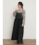 【ゆべし×Samansa Mos2】インナー付キャミワンピース