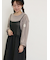 【ゆべし×Samansa Mos2】インナー付キャミワンピース