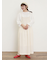 【ゆべし×Samansa Mos2】インナー付キャミワンピース