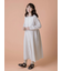 【ゆべし×Samansa Mos2】切替2WAYワンピース