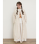 【ゆべし×Samansa Mos2】切替2WAYワンピース