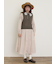 【ゆべし×Samansa Mos2】切替2WAYワンピース
