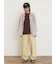 【M/Lサイズ】裾タックギャザーパンツ