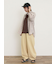 【M/Lサイズ】裾タックギャザーパンツ
