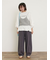 袖タックTシャツ